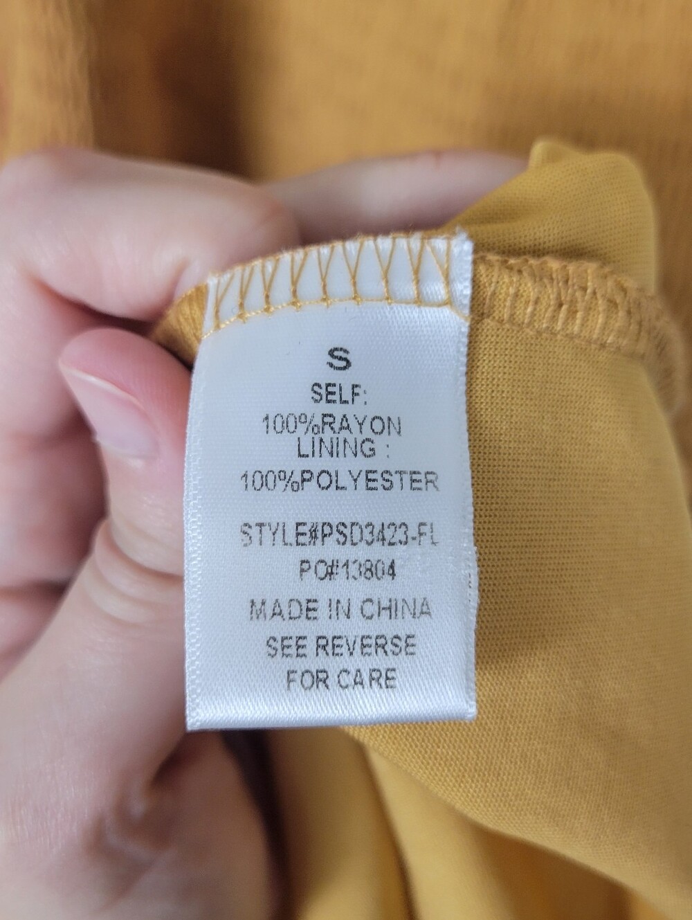 Baltic Born Embroidered Yellow Short Puff Sleeve Midi Dress - Picture 6 of 6